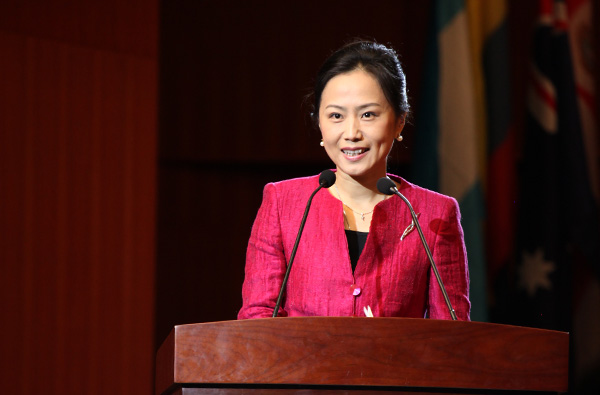 孔子学院总部副总干事、国家汉办副主任静炜发表讲话 孔子学院总部副总干事、国家汉办副主任静炜发表讲话