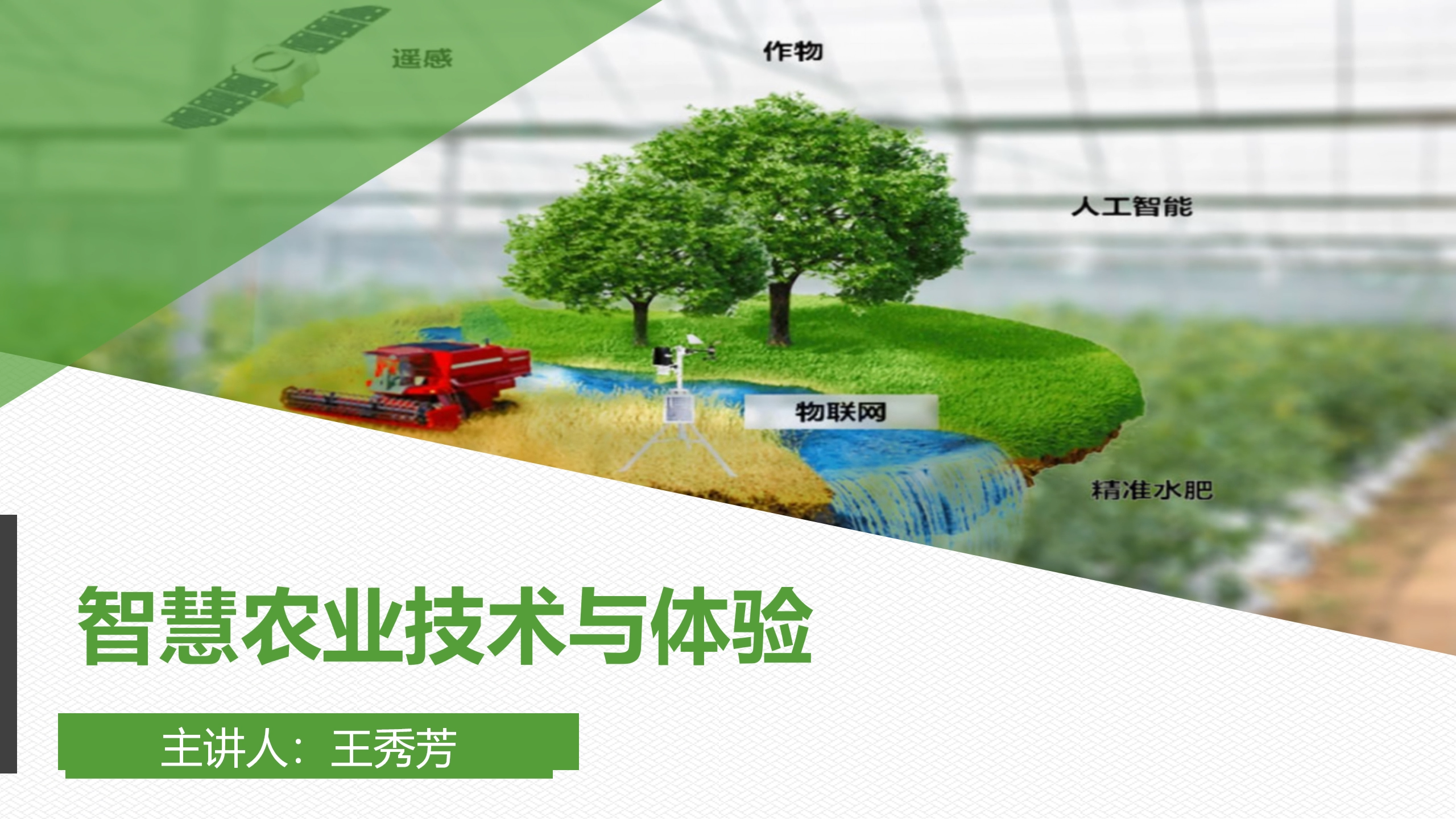 Wisdom agricultural technology and experience