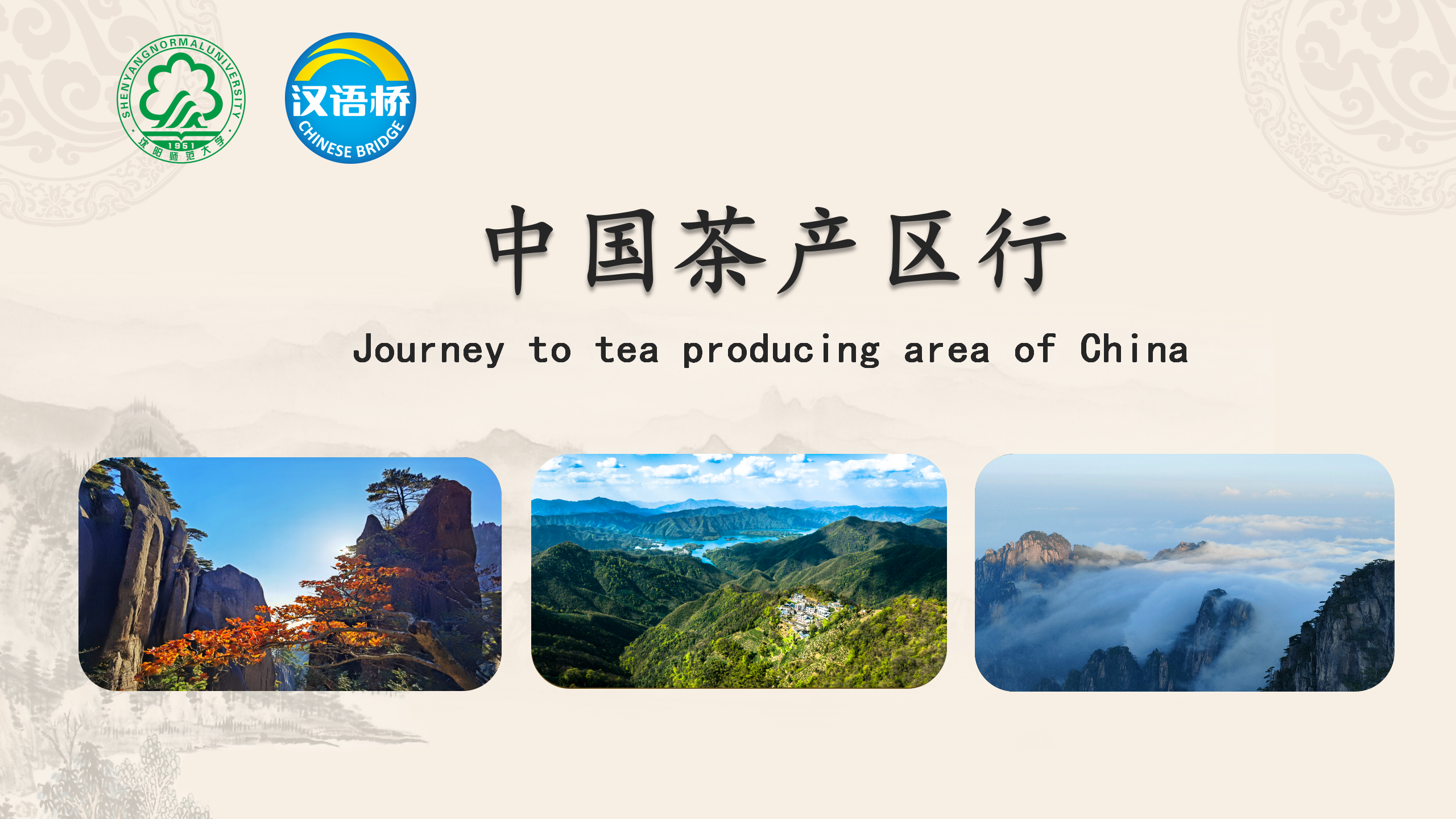 Journey to tea producing area of China