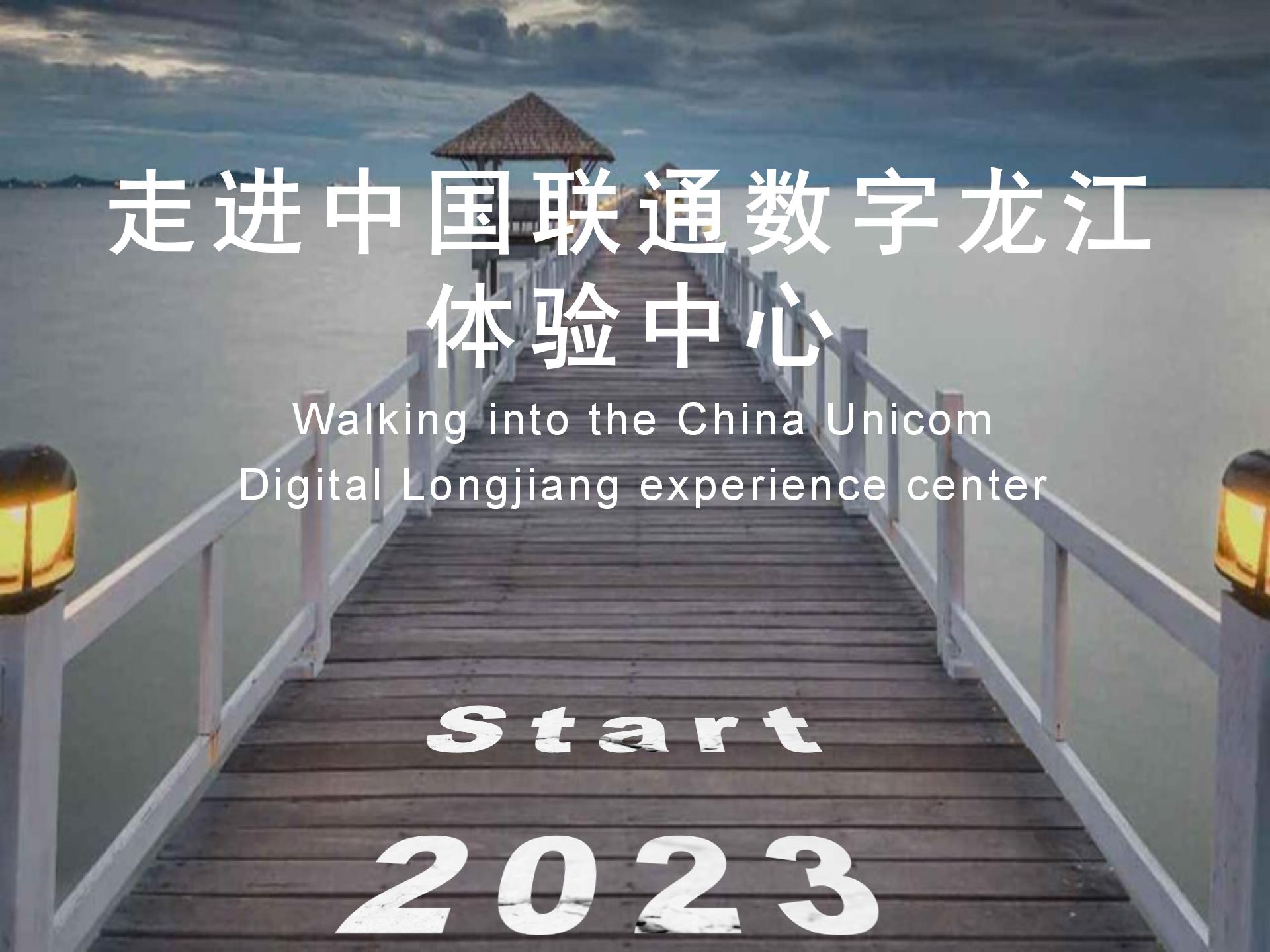 Walking into the China Unicom Digital Longjiang experience center