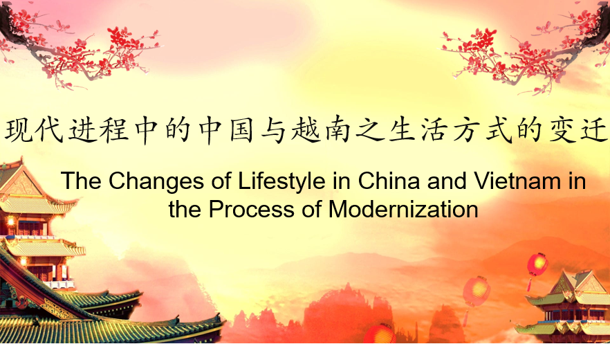 Changes of Lifestyle in China and Vietnam in the Process of Modernization