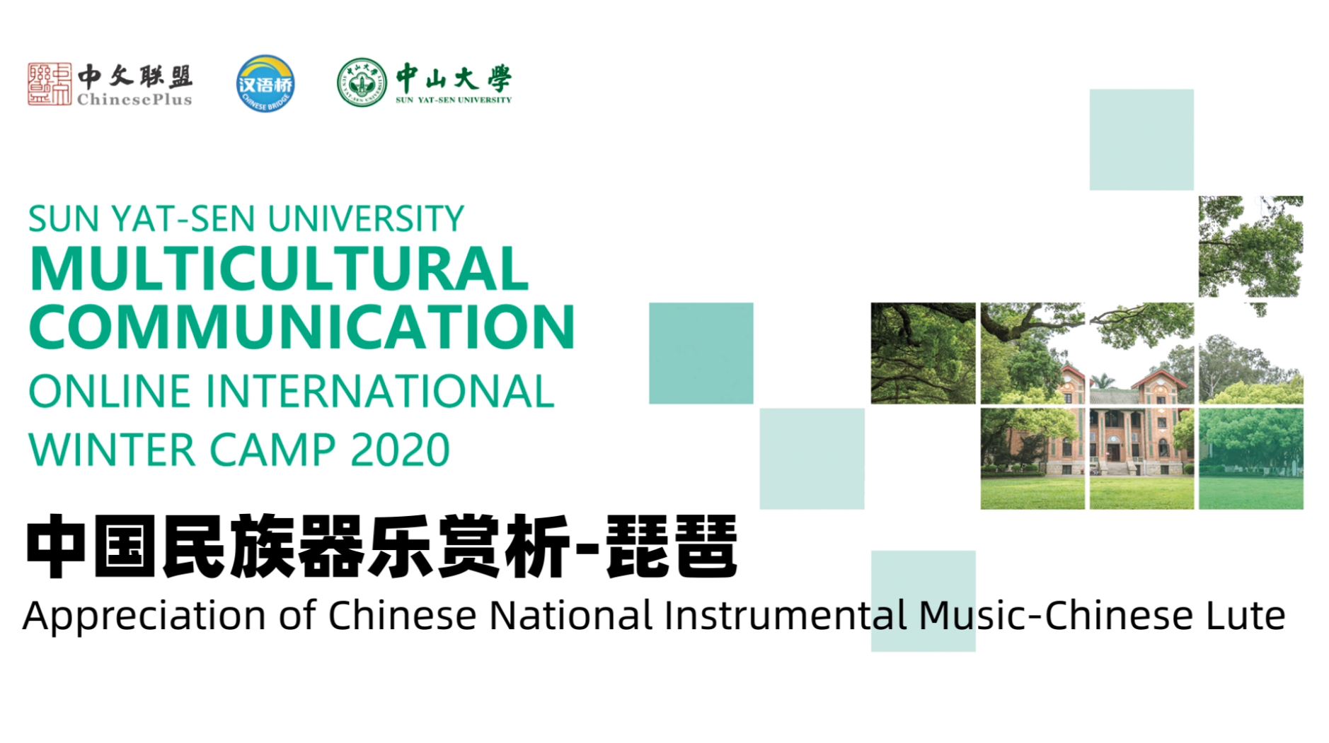 Interpretation der nationalen chinesischen Instrumentalmusik - Chinesische Laute