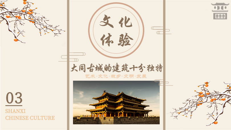The architecture of Datong ancient city is very unique
