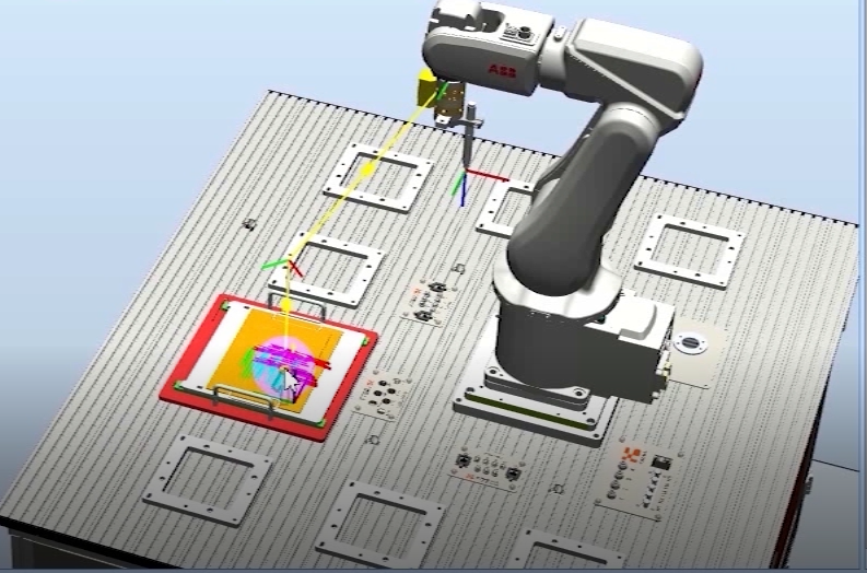 Offline application of industrial robots Programming