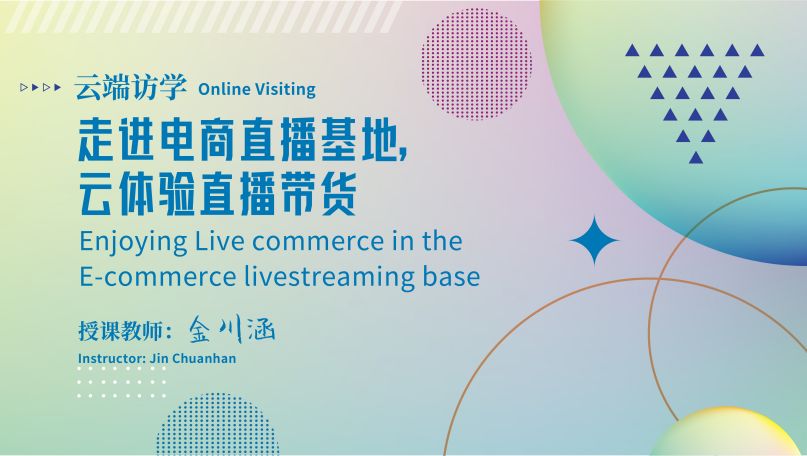 Online Visiting: Enjoying Live commerce in the E-commerce livestreaming base