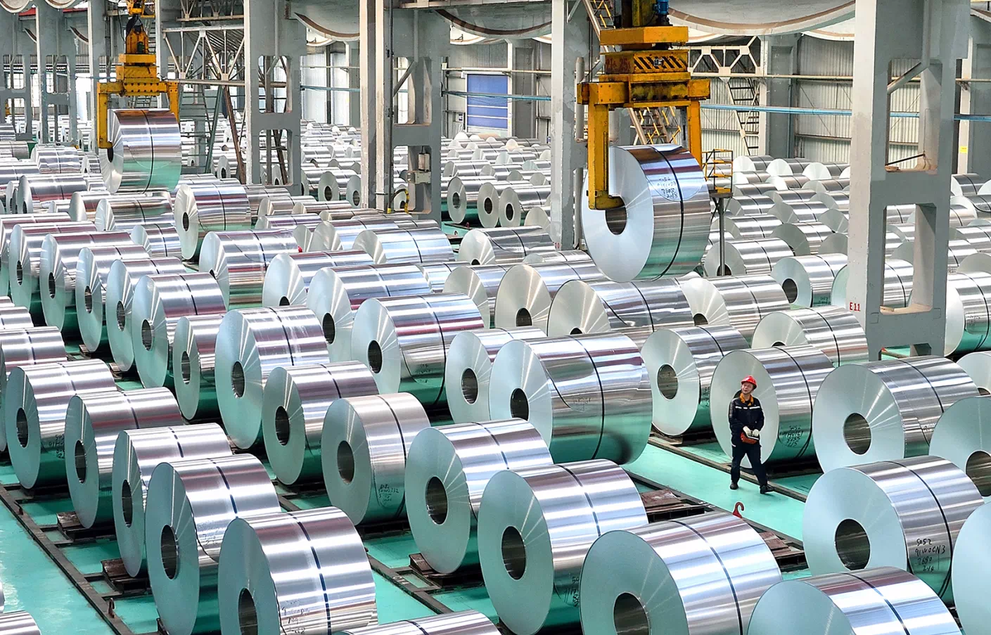 Production process of aluminum products