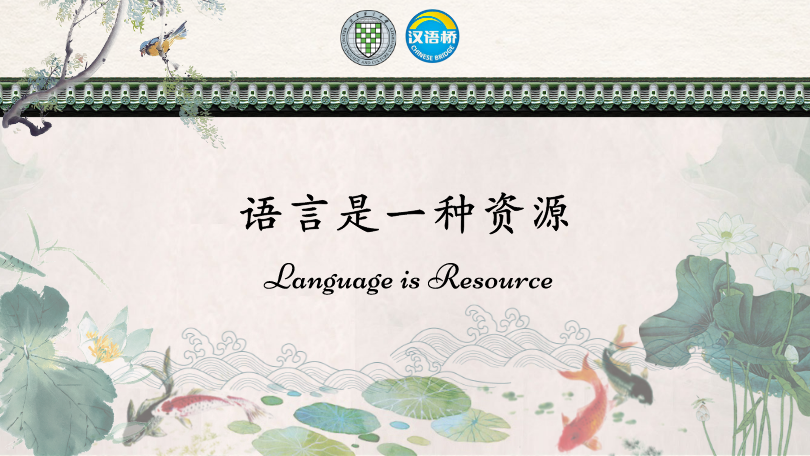 Language is Resource