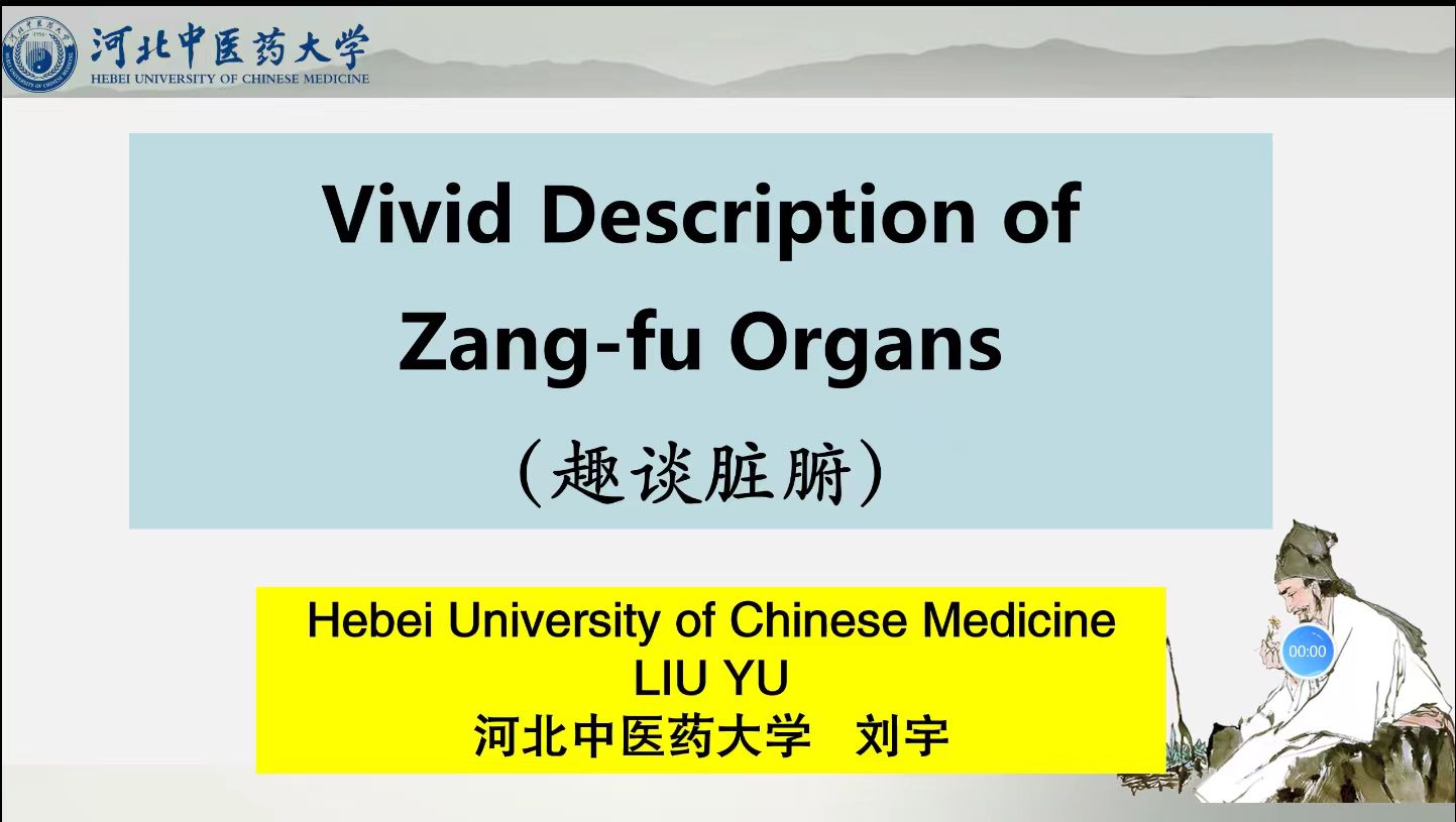 Vivid Description of Zangfu