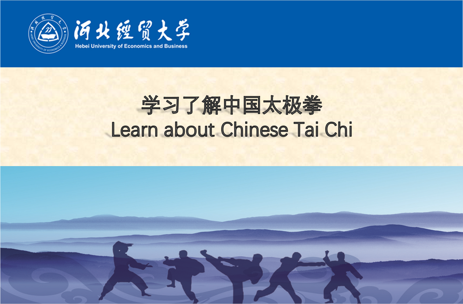 Learn about Tai Chi