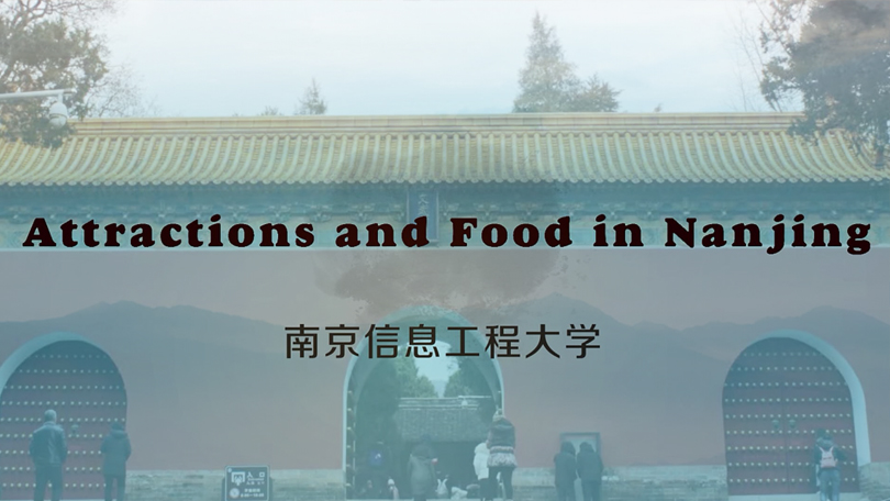 Sceneries and food in Nanjing