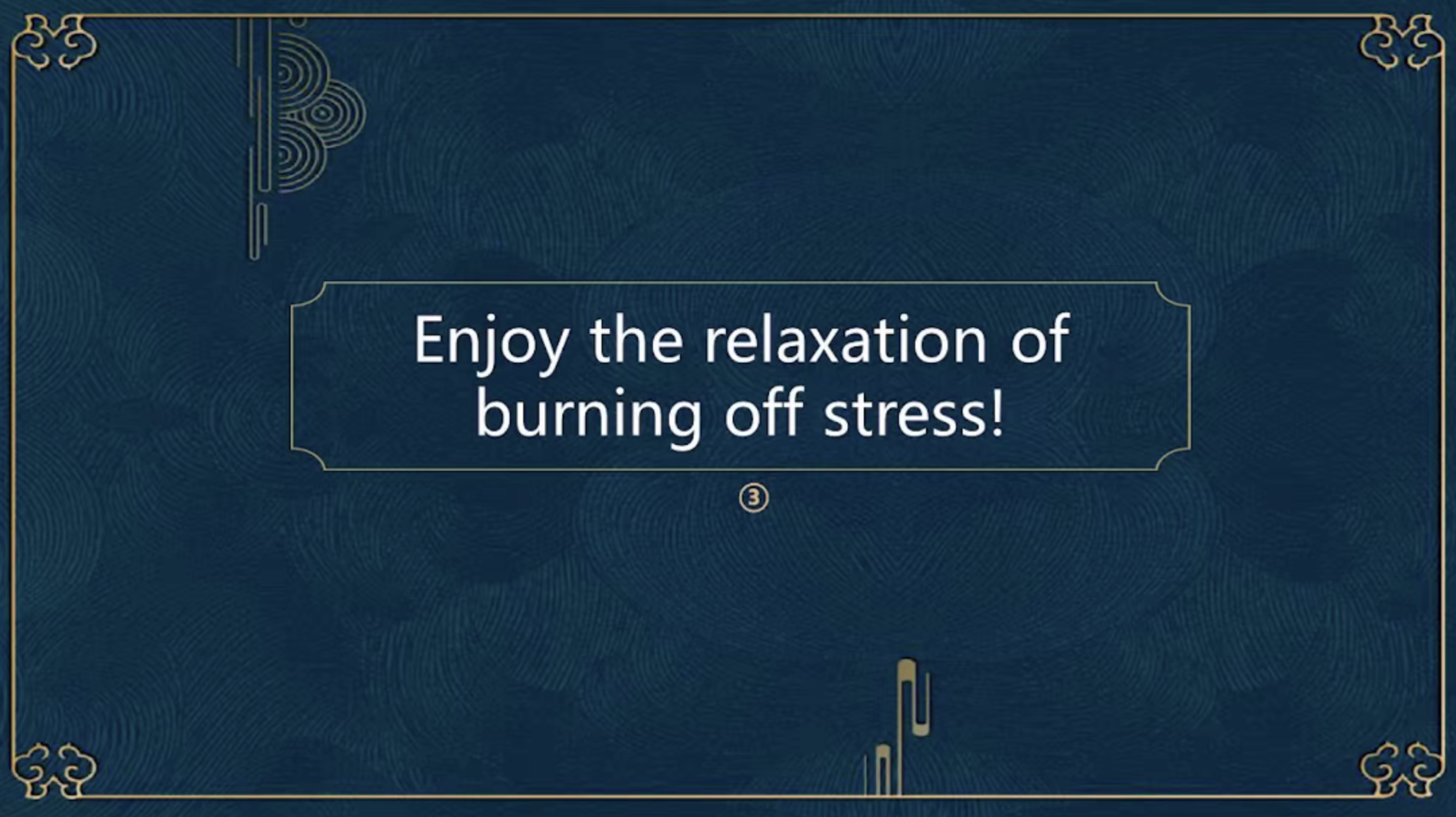 Liu yang+Enjoy the relaxation of burning off stress-Tuina in TCM